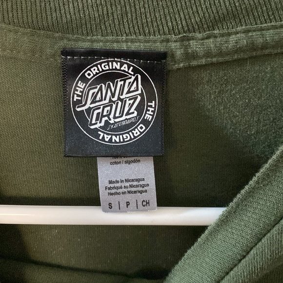 Santa Cruz long sleeve shirt forest green - Picture 3 of 3